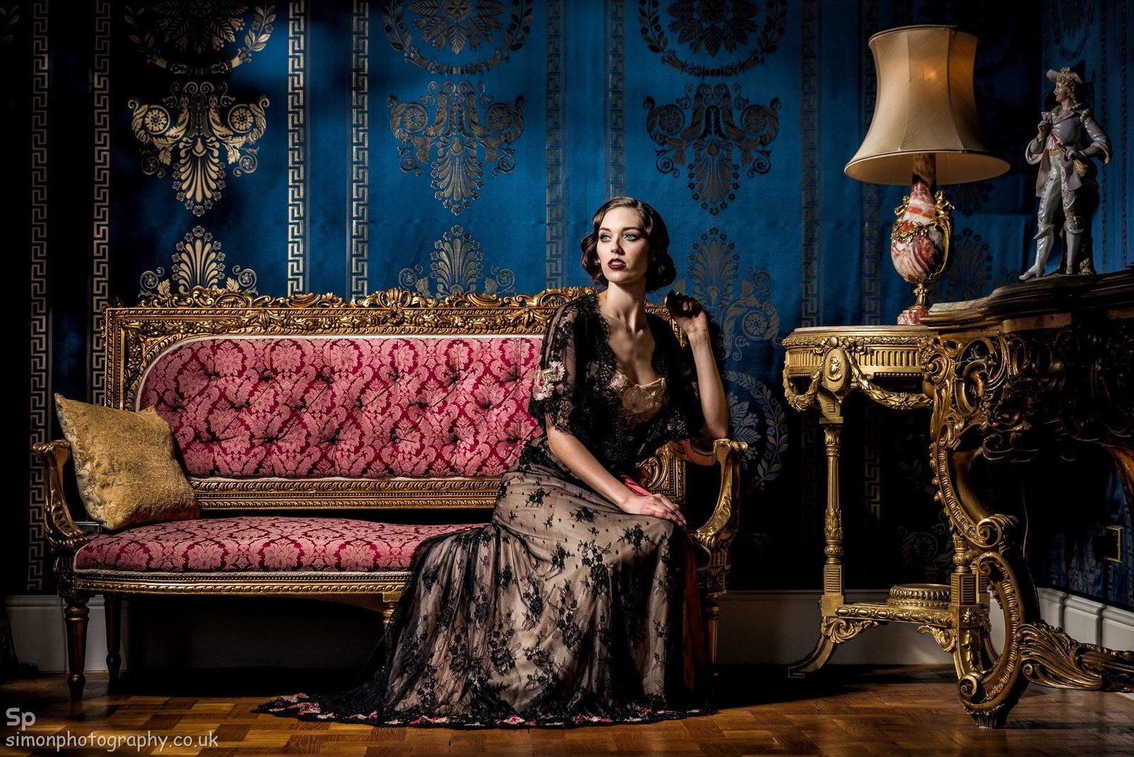 Kalypso_black_lace_edwardian_vintage_style_evening_gown_JoanneFlemingDesign_SimonNgPhoto
