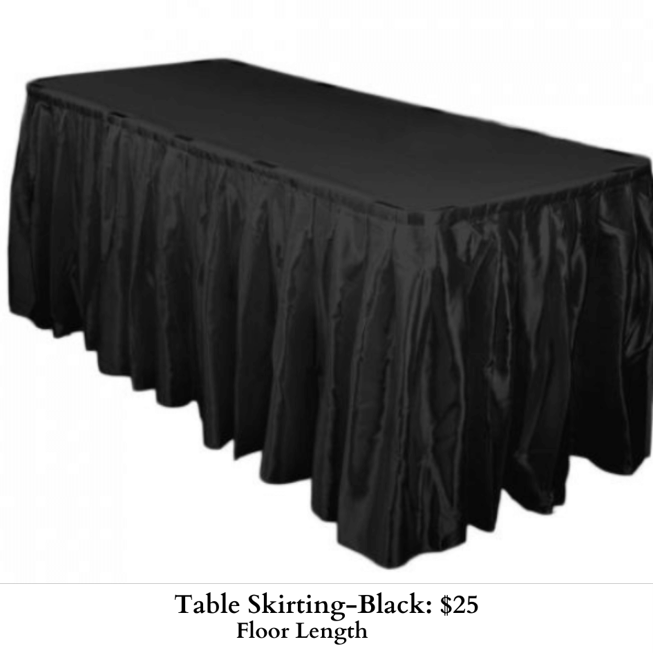 Table Skirting-Black-345-346