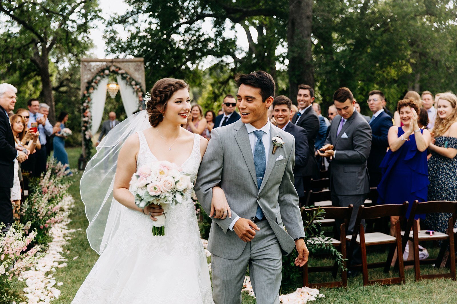 hill-country-wedding-ceremony-walking-couple