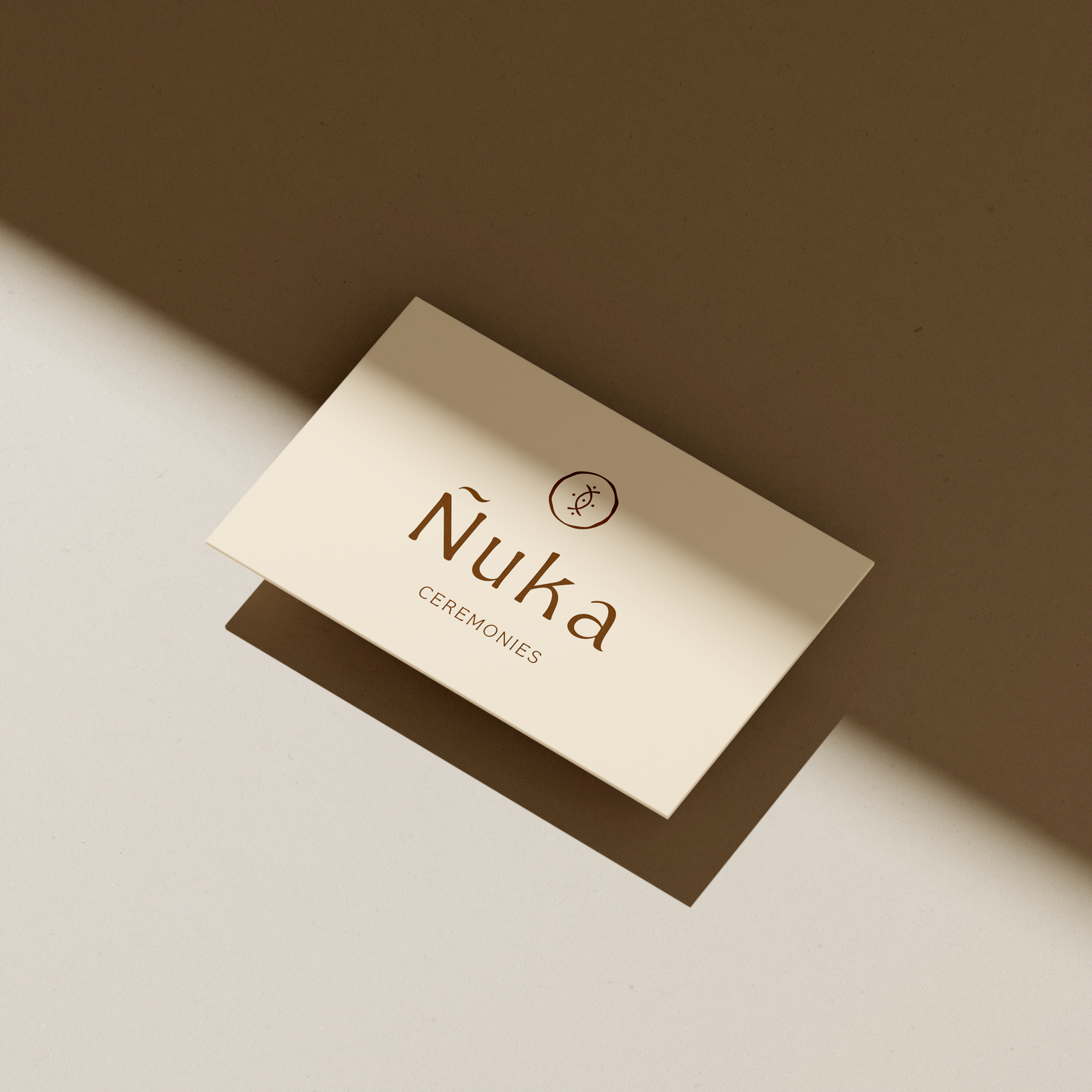 Logo Ñuka ceremonies - mock up 1