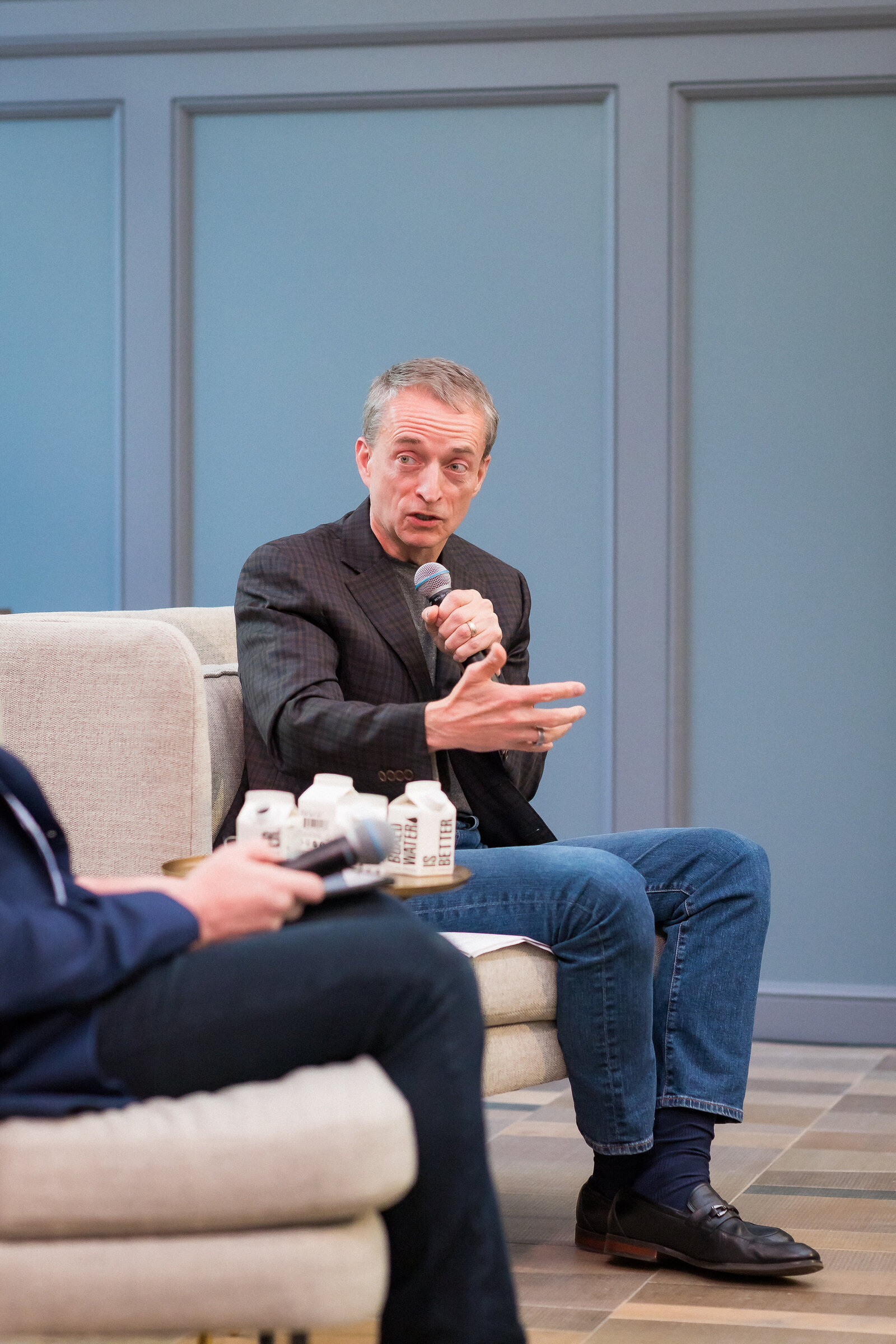 Intel CEO Pat Gelsinger shares insights at the Holy Shift speaker series.