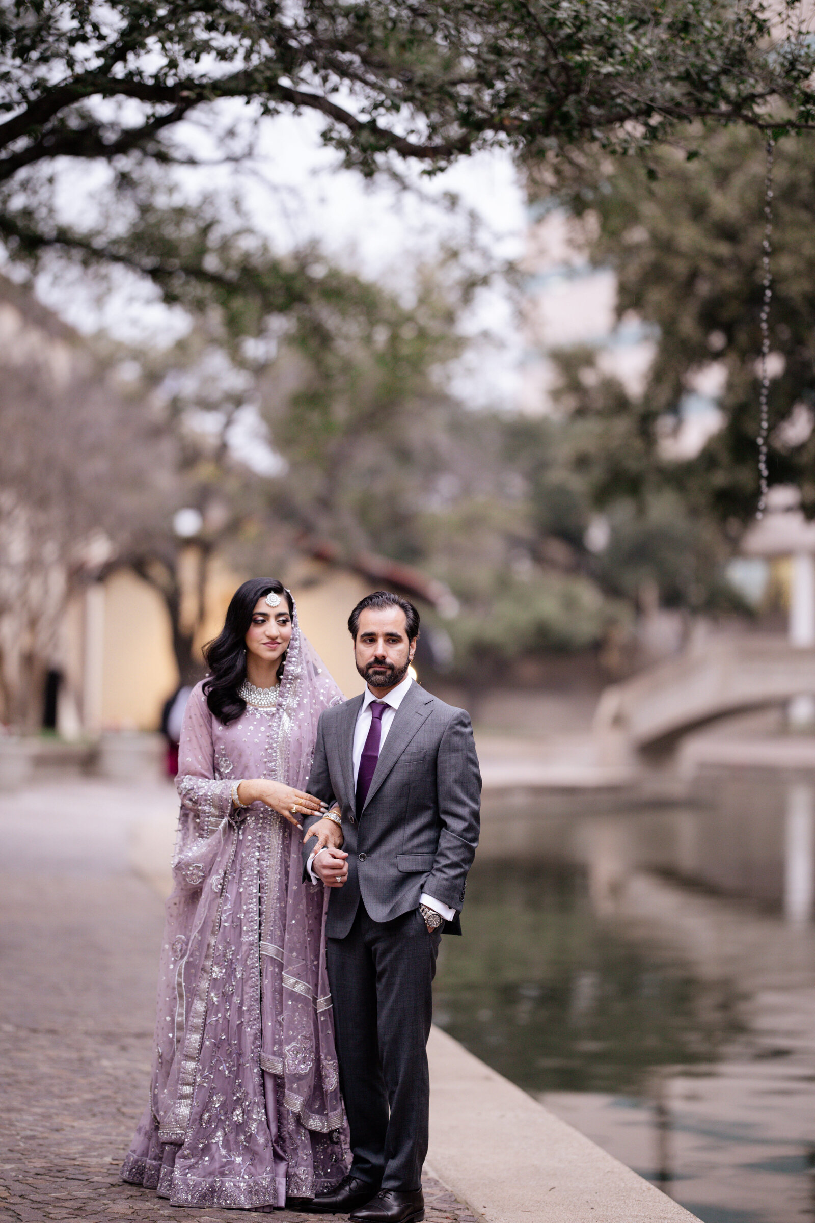 Bride-and-groom-portrait-outdoor