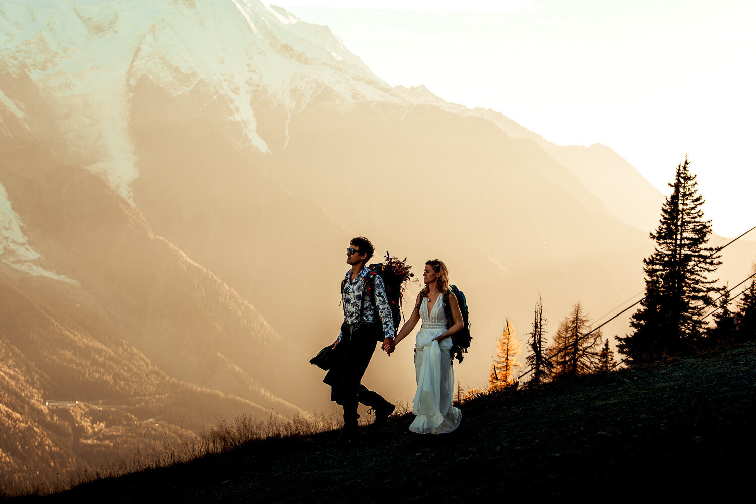 Njoy Photography 1.11.24 Ed and Kate Wedding Elopement Flegere Sunset small-5