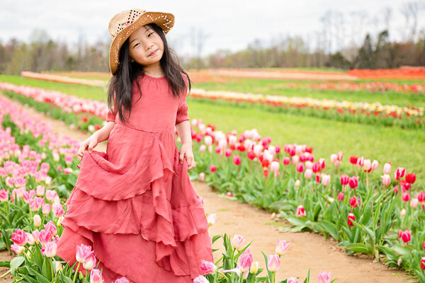 East Brunswick NJ Family Photographer Holland Ridge Farm Tulips