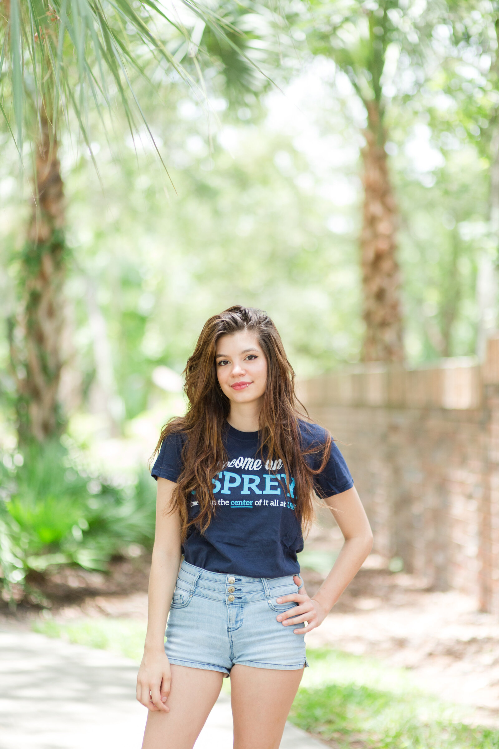 Graduating senior portraits Florida Mackenzie Crisp.