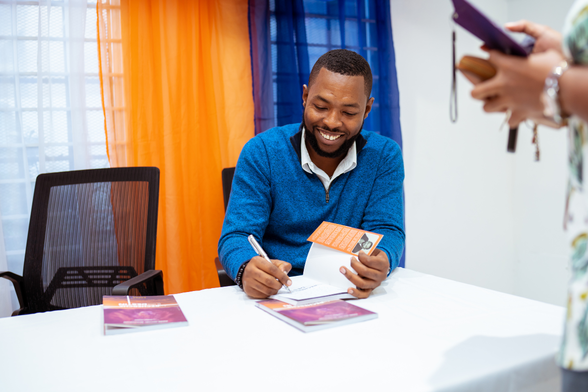 book signing