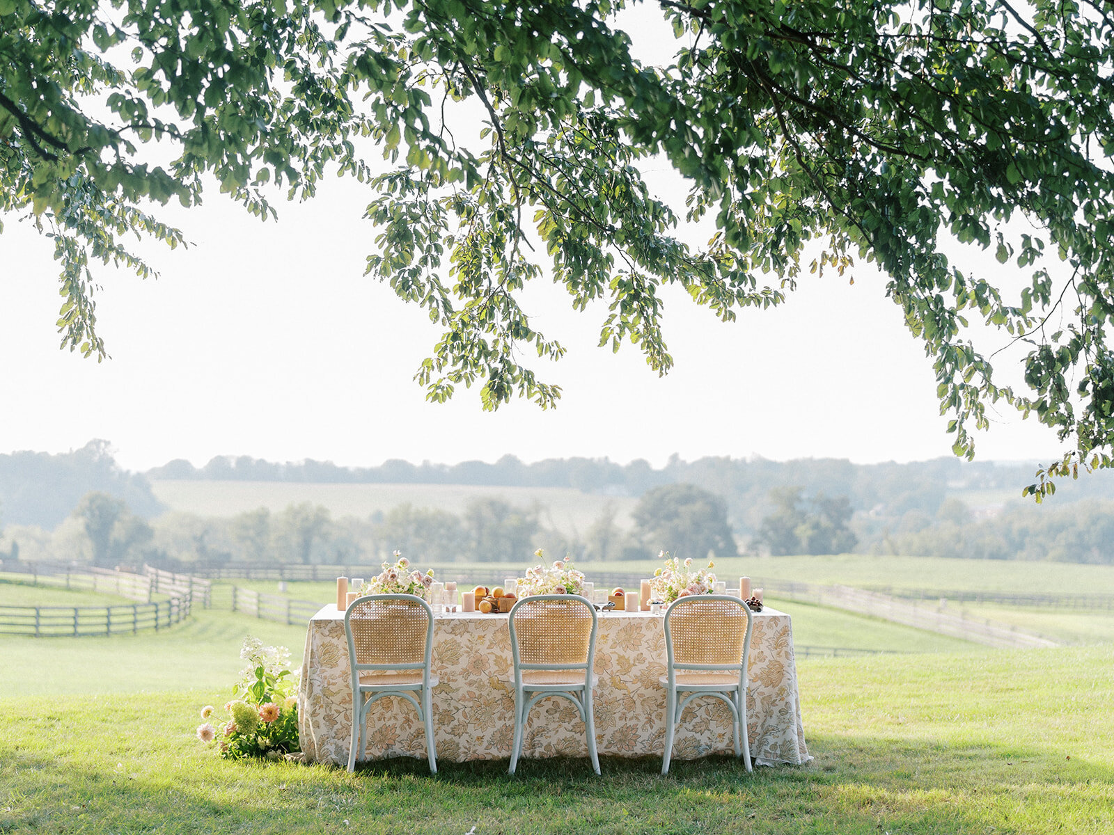 167_Kate Campbell Floral Harford Hill Farm Wedding Reception by Sarandon Smith photo