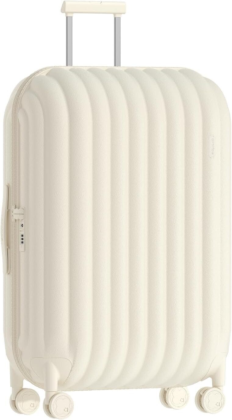 Ivory Hardside Luggage