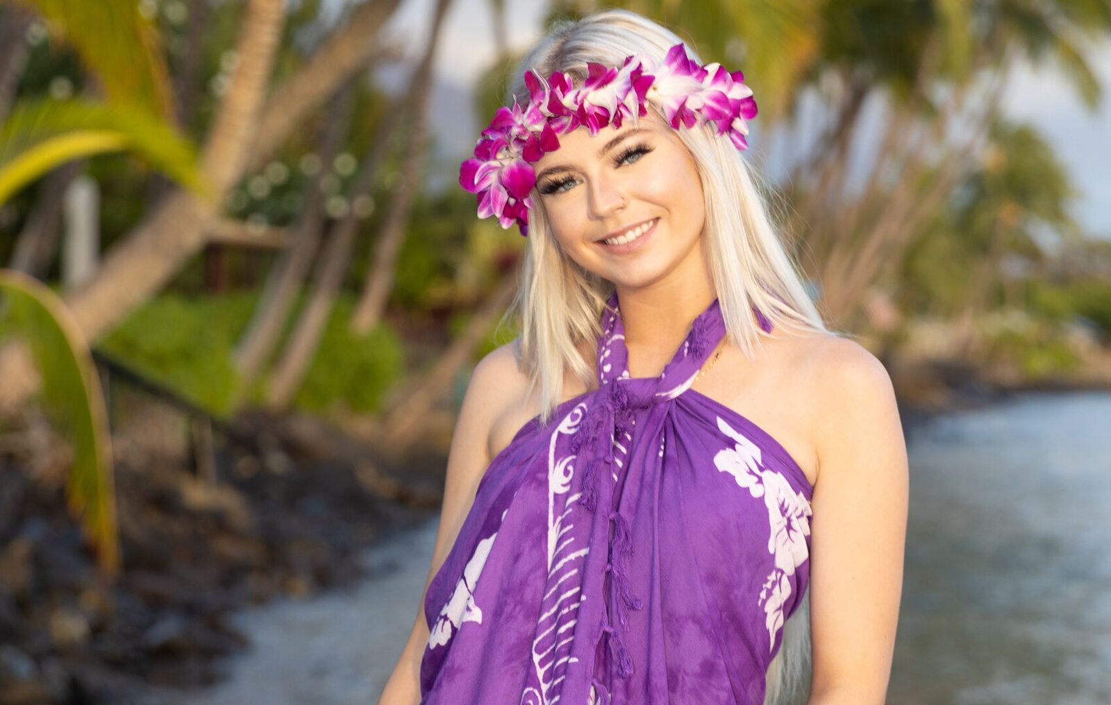 Maui senior portrait photographer