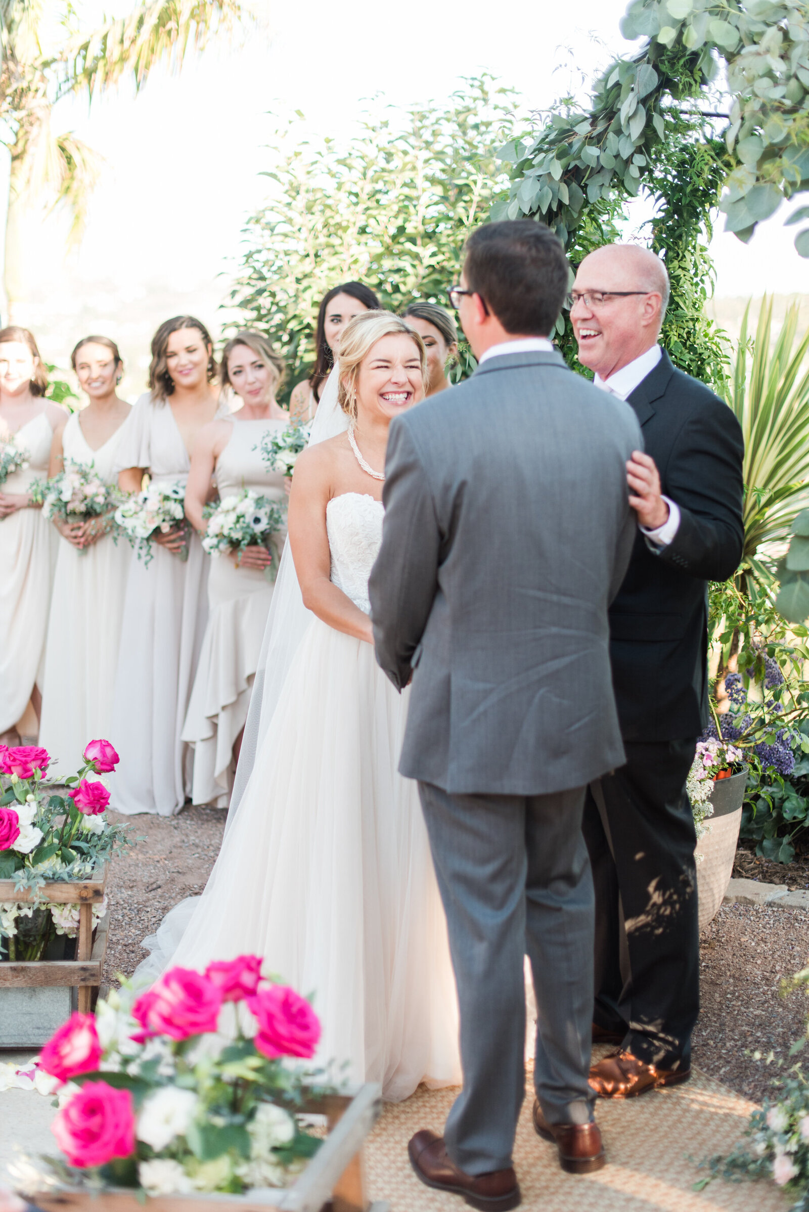 outdoor wedding ceremony