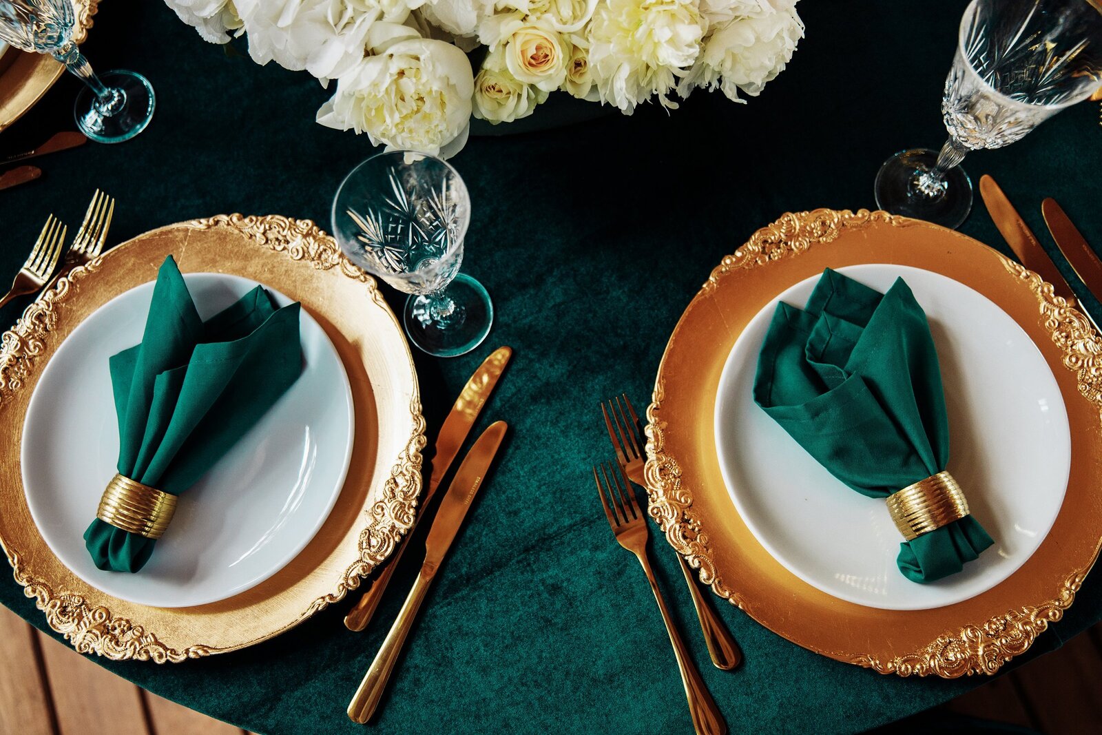 San Diego moody green wedding