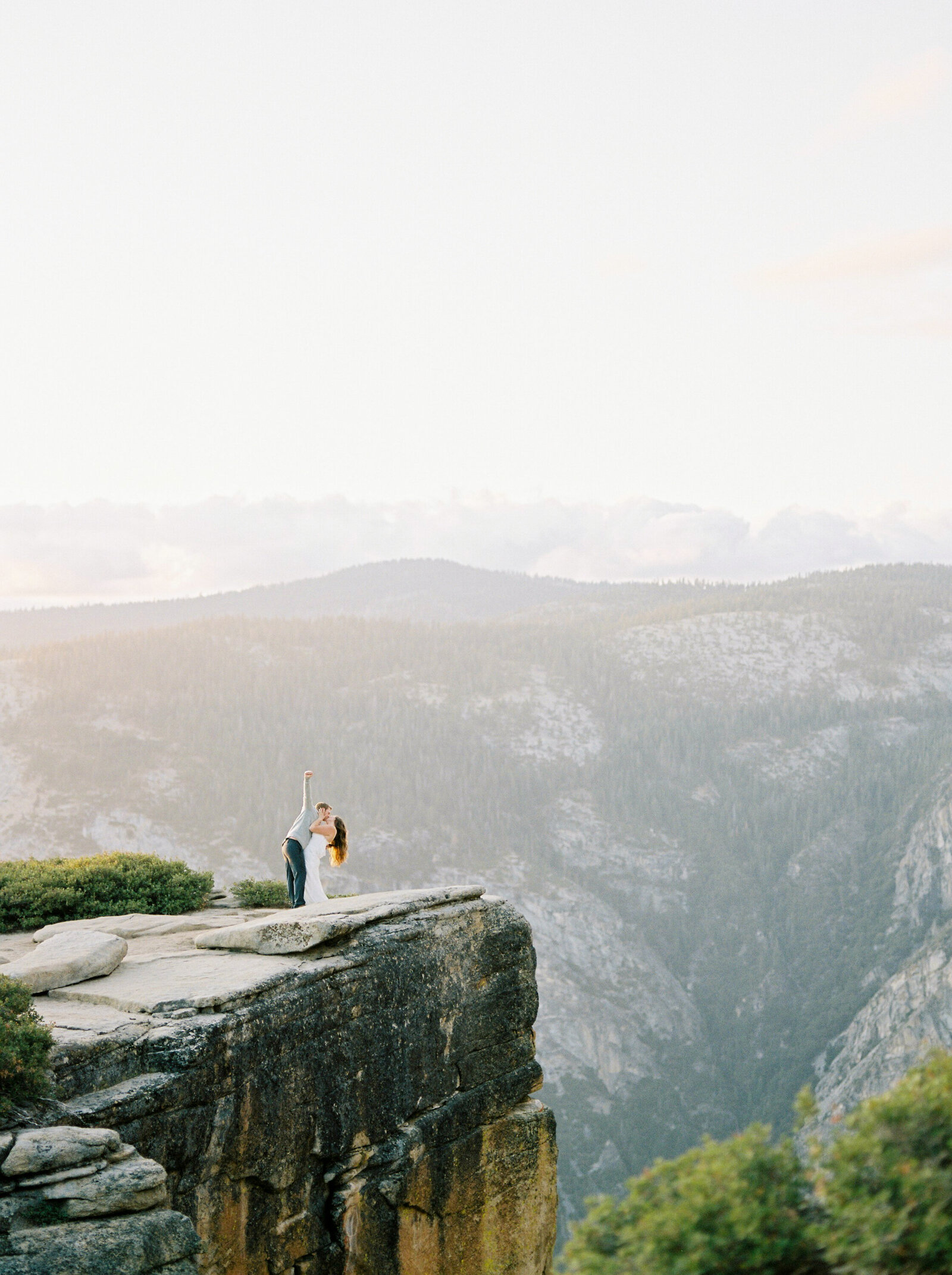 Yosemite engagement photographs by Jessi Clare Photography