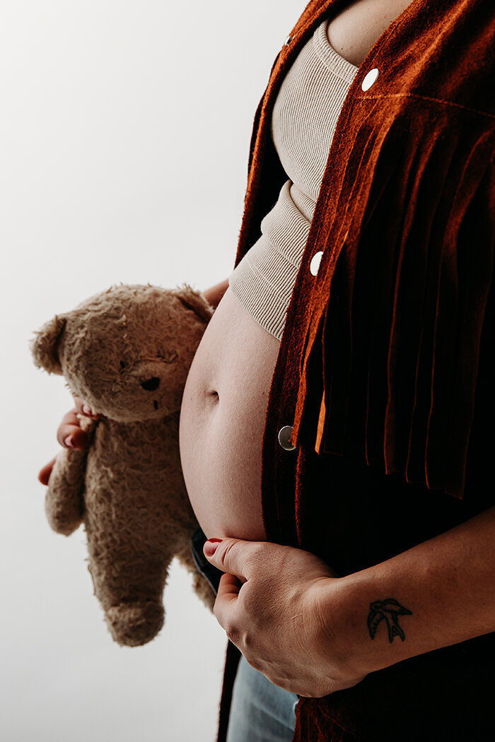Zwangerschapsfoto's, pregnancyshoot studio