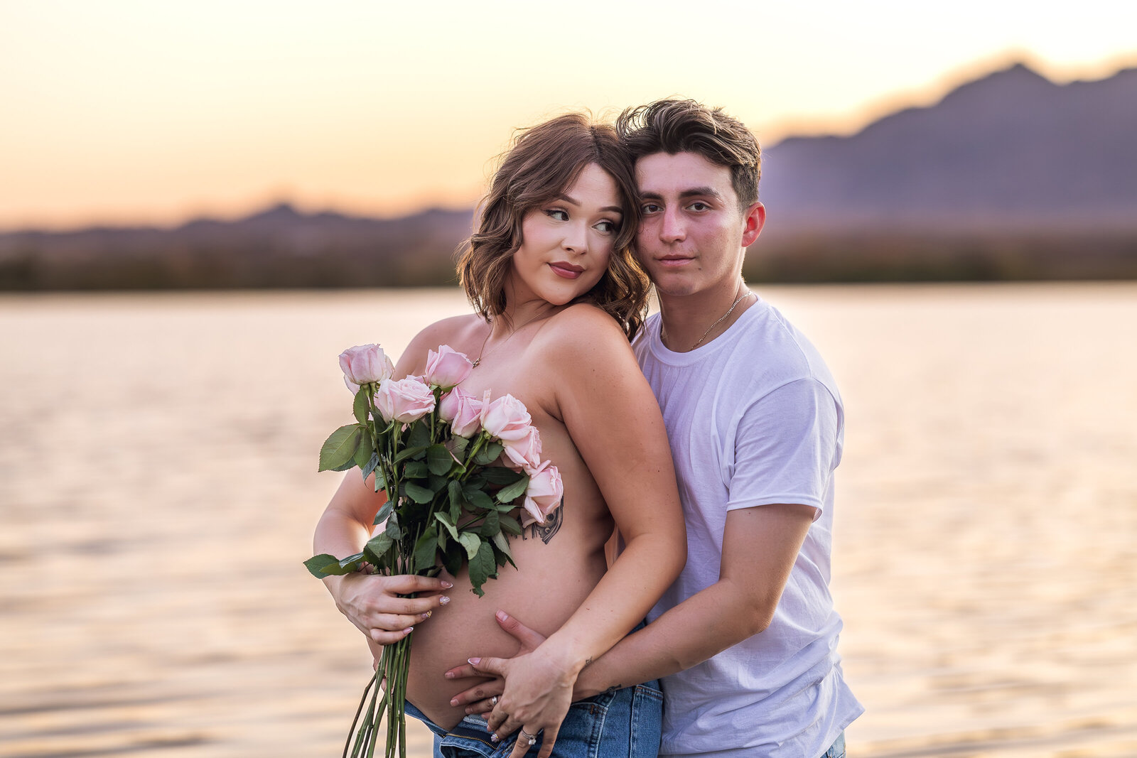 Elona Shea Photography_Lake Havasu_Maternity_Castle rock bay_