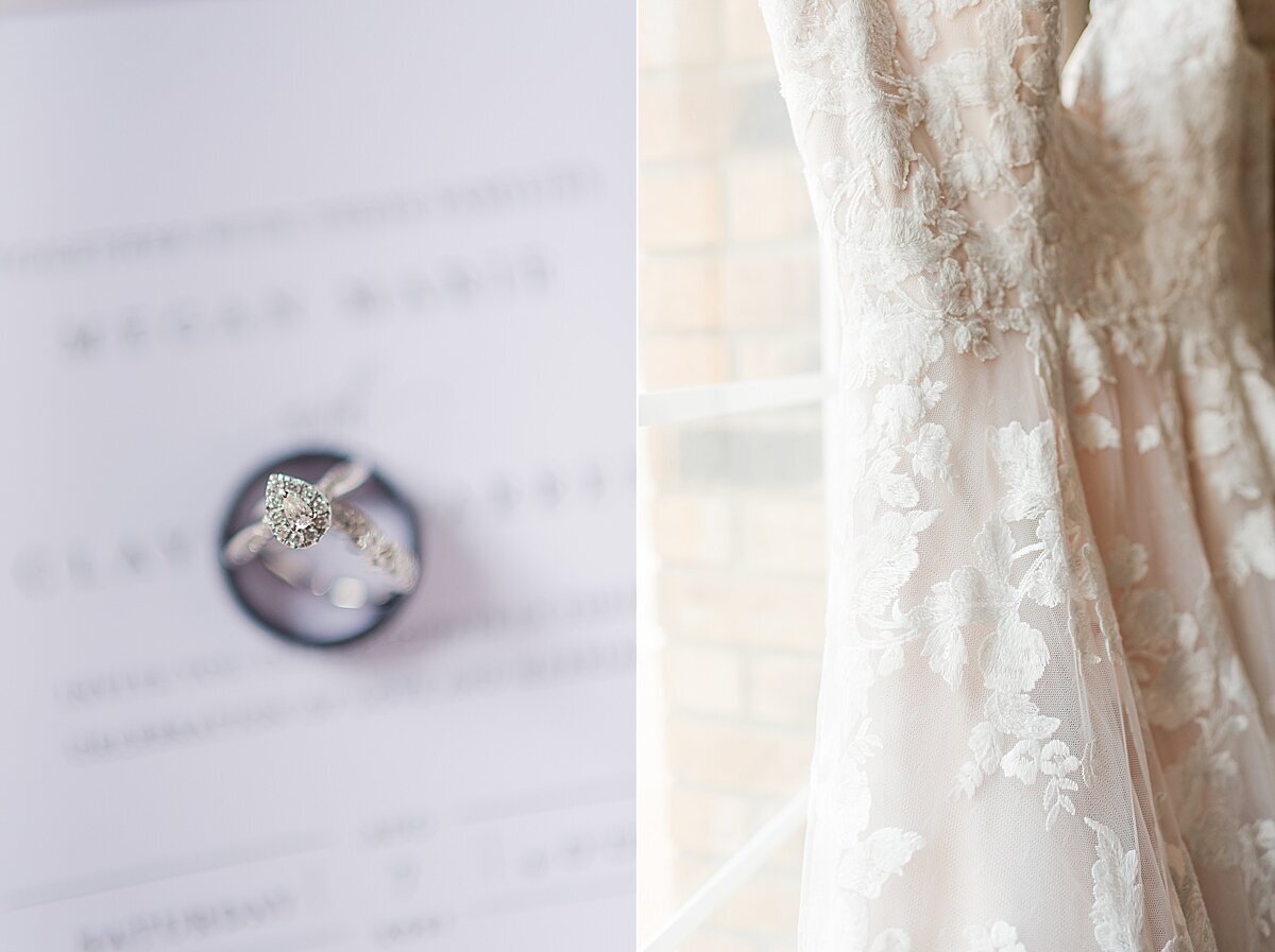 Navy & Rose Summer Backyard Wedding | Danvers, IL_0004