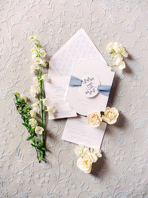 dusty-blue-floral-letterpress-weddng-invitation