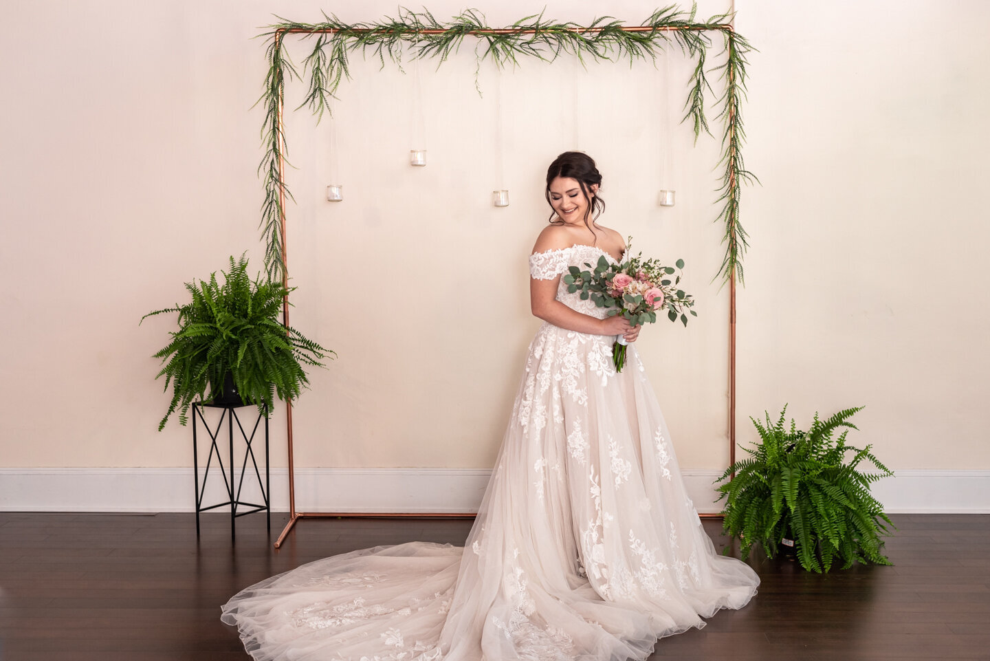 The Modern Heart- The Magnolia Room Styled Micro Wedding- Erwin Tennessee-151