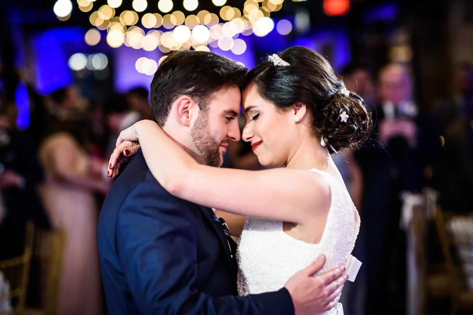 Bride and groom first dance at Chicory wedding in New Orleans