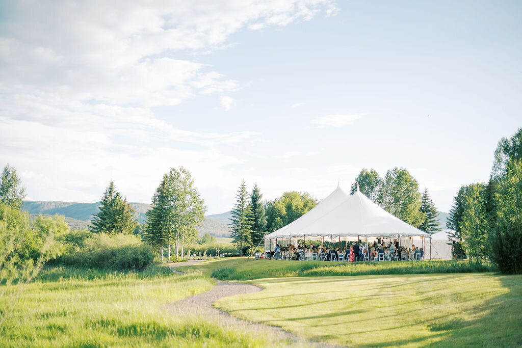Luxury Summer Wedding in Steamboat Springs, Catamount