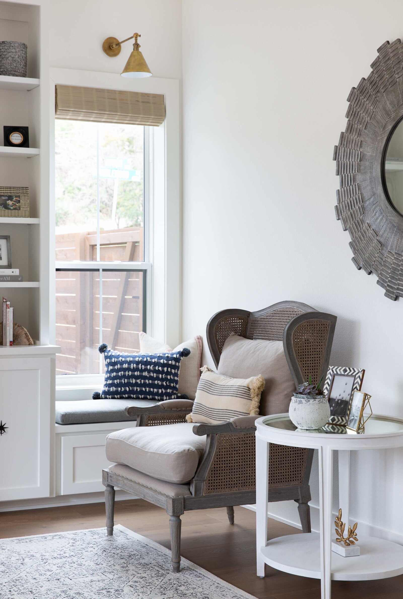 Classic Living Room with Classic Lines and French Details_Nuela Designs