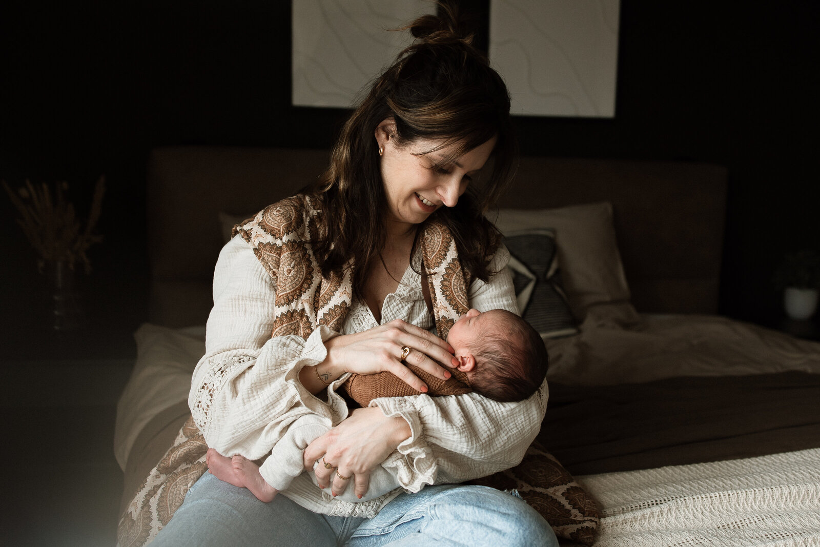 newbornshoot newborn fotoshoot newborn fotograaf fotoshoot baby wanneer een newbornshoot valkenswaard eindhoven la nouk fotografie