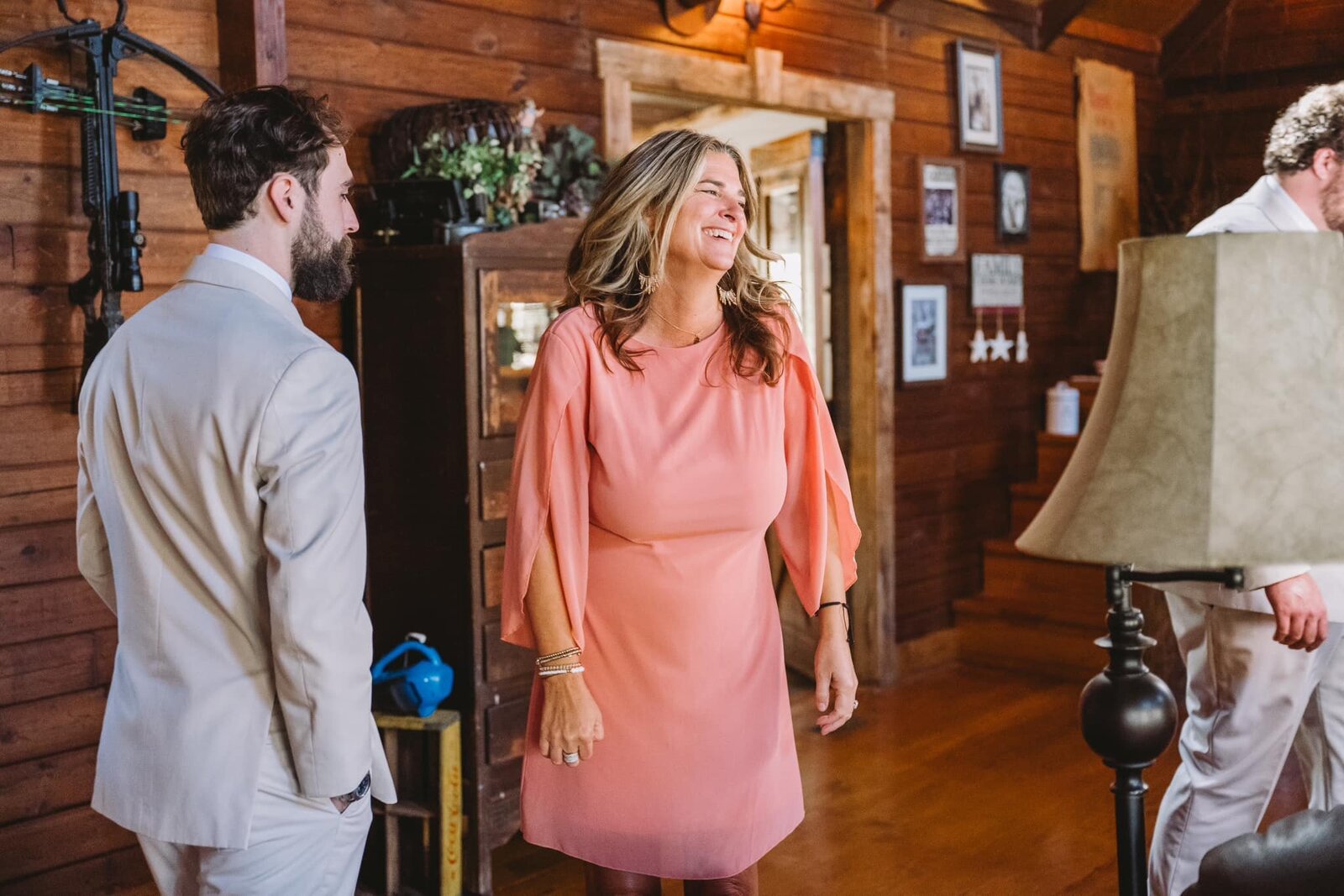 Gandmom getting ready