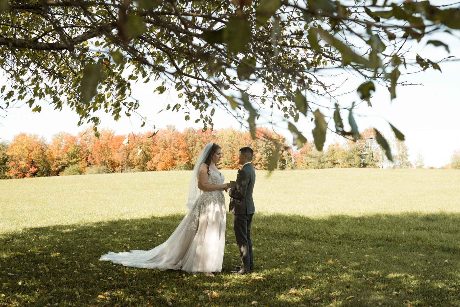 Wedding at the Pavilion, Lancaster, New Hampshire Sustainable Wedding
