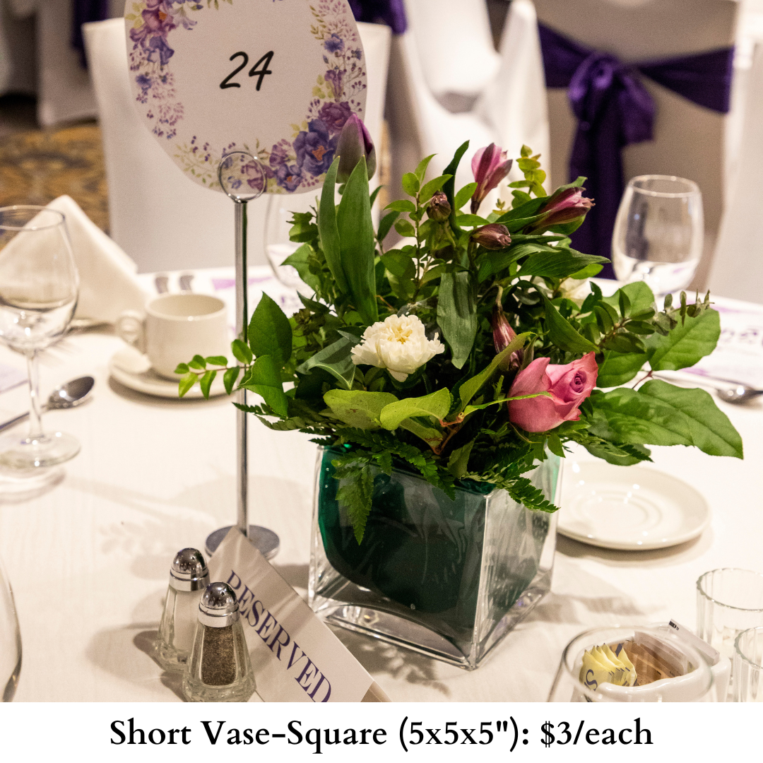 Short Vase-Square-193