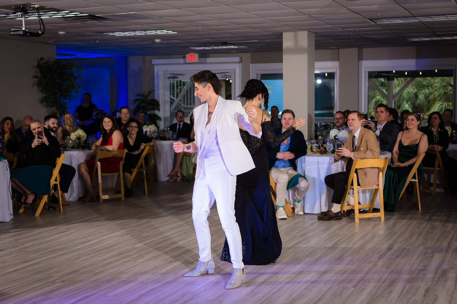 Annie + Tiff 1.21.23 Tampa Bay Watch Wedding - alt Photography - -276