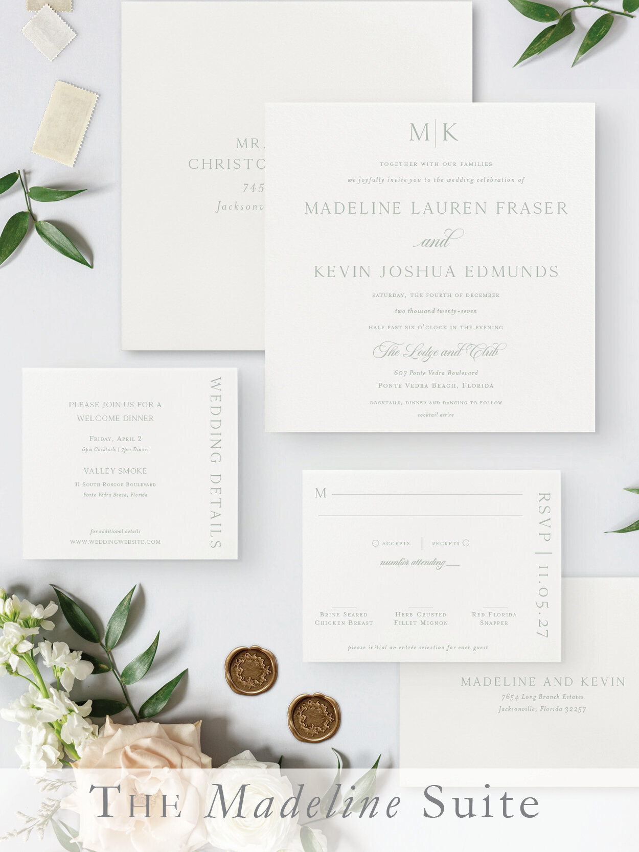 Custom Wedding Venue Invitation Card Church Portrait Order Of Wedding  Invitations