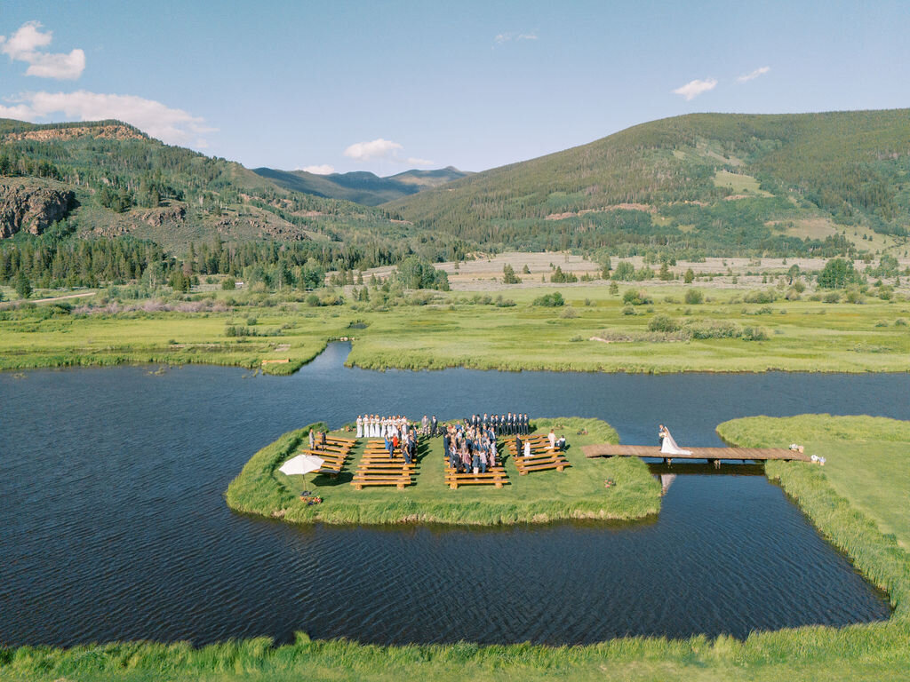 Camp Hale, Summer wedding, Vail, Colorado