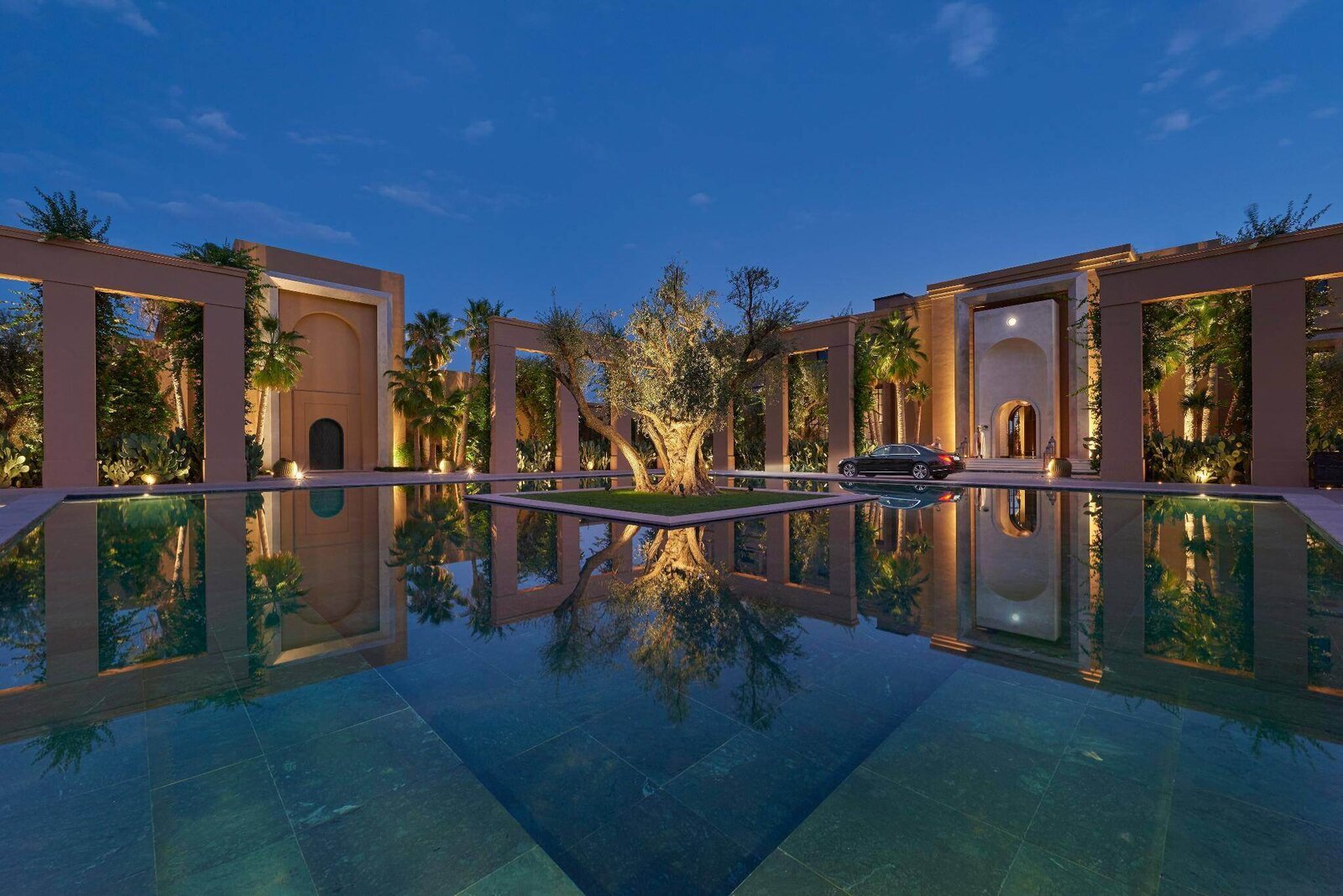 Mandarin Oriental Marrakech entrance