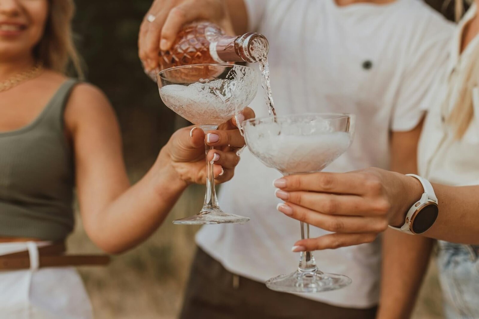 feminine bar decor wedding venue