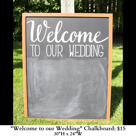 Welcome to our Wedding Chalkboard-321