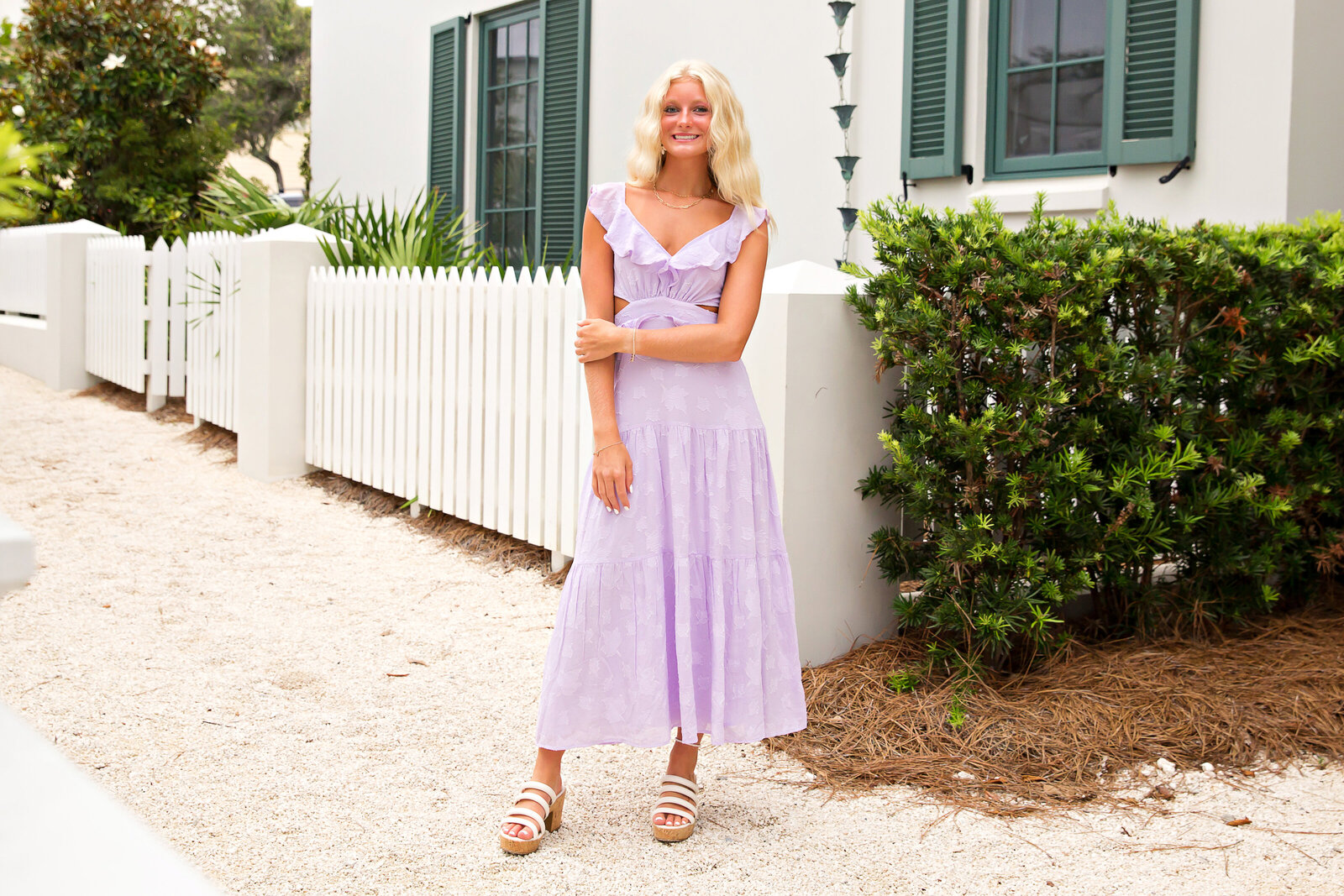 senior photographed in seaside florida
