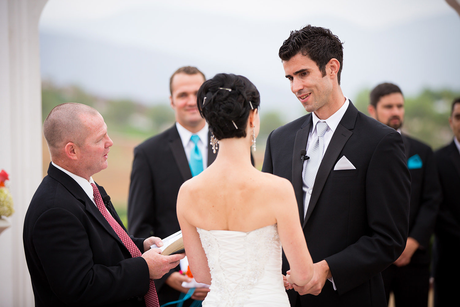 ceremony space at leoness cellars