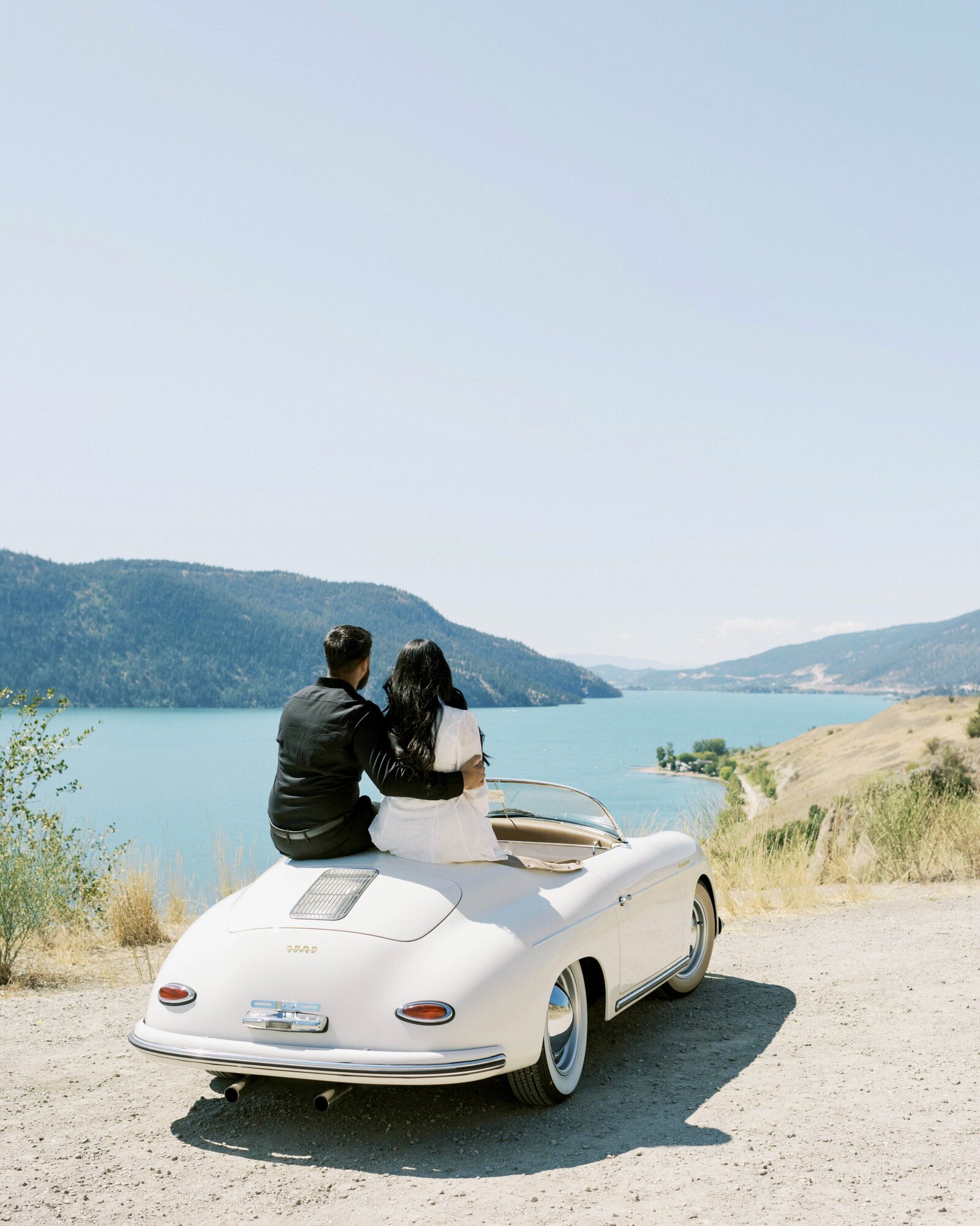 Vintage Engagement Car for Hire | Porsche 356 Speedster