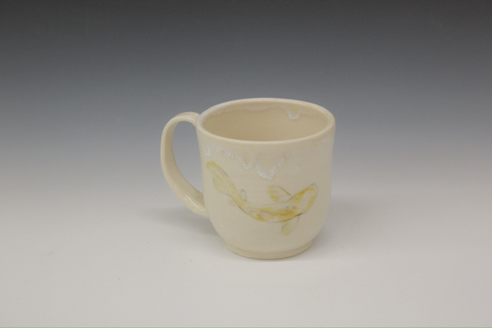yellow koi mug 