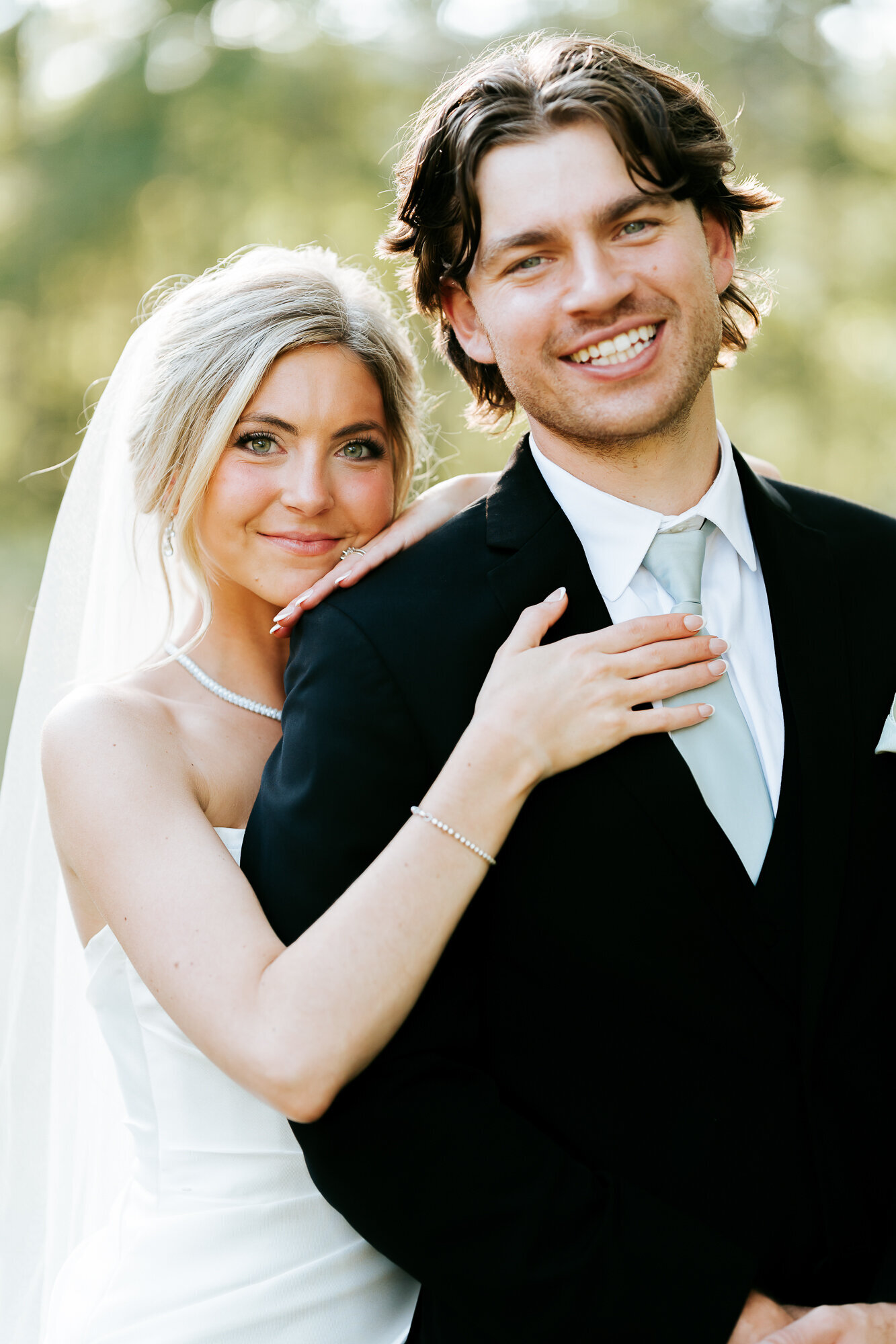 couple portrait during golden hour at The venue at Daisy Hill in South georgia