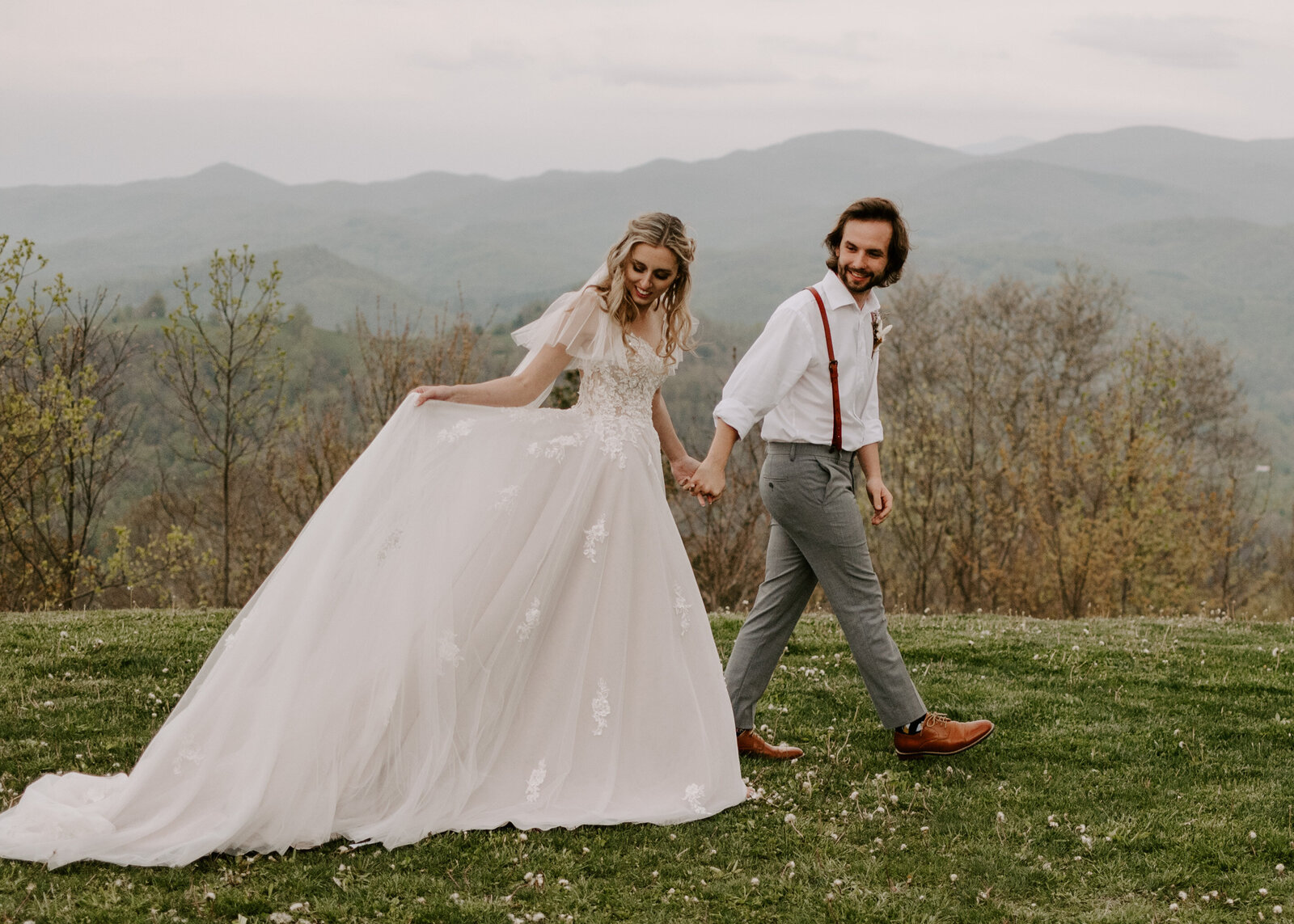 Boho Mountaintop Wedding in Sugar Grove, North Carolina by Will Buck Photography
