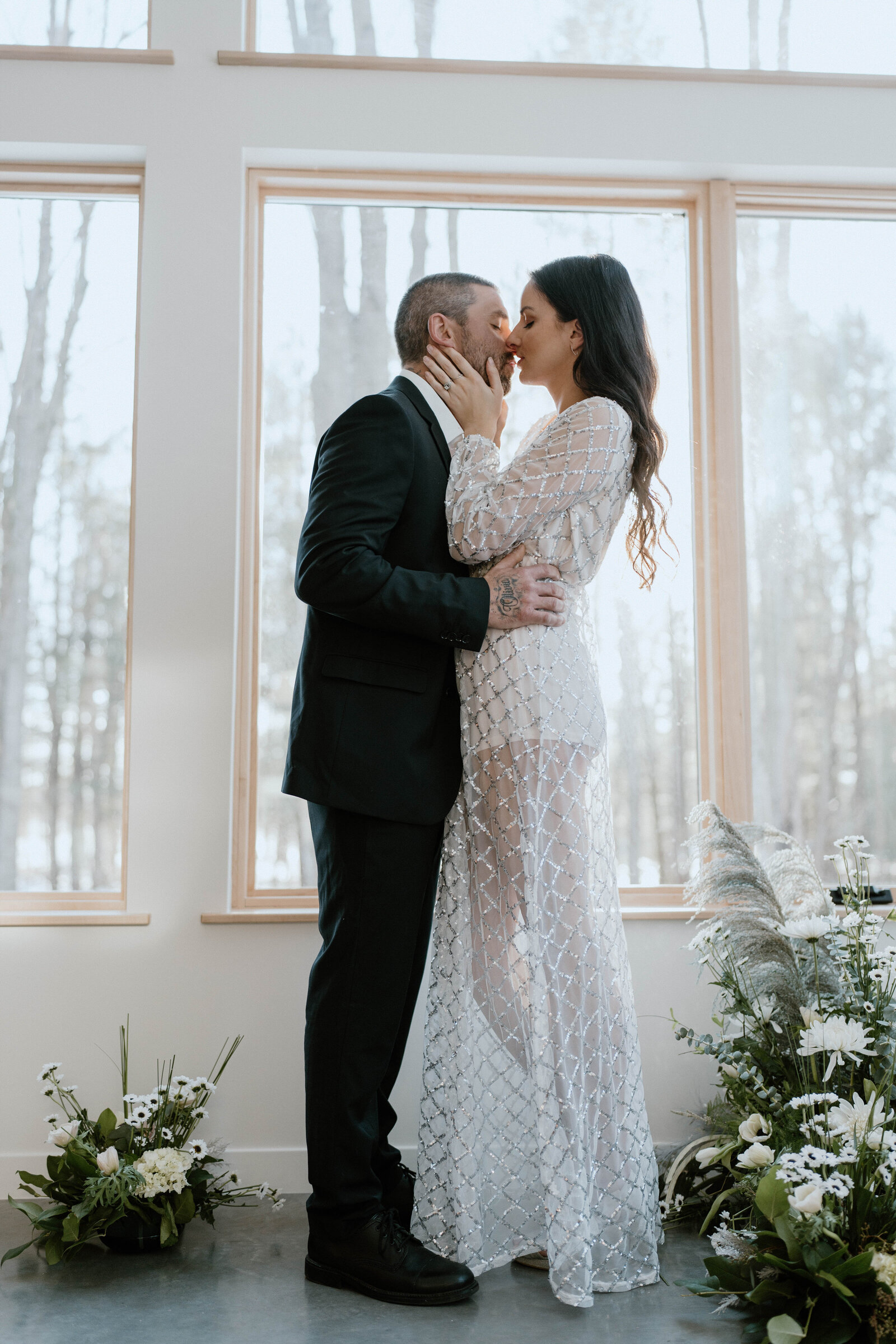 Wausau Wisconsin Intimate wedding elopement Olivia + Ryan-185