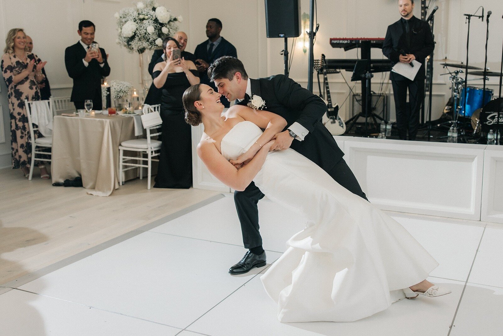 First dance of the married couple