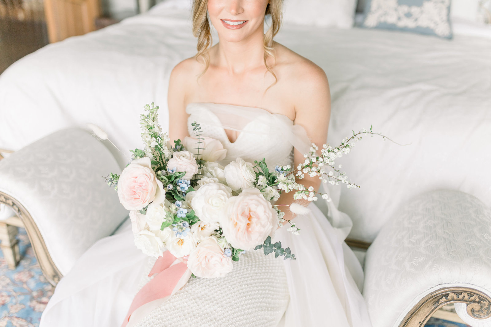 Wedding Photographer, close up of bride's bouquet