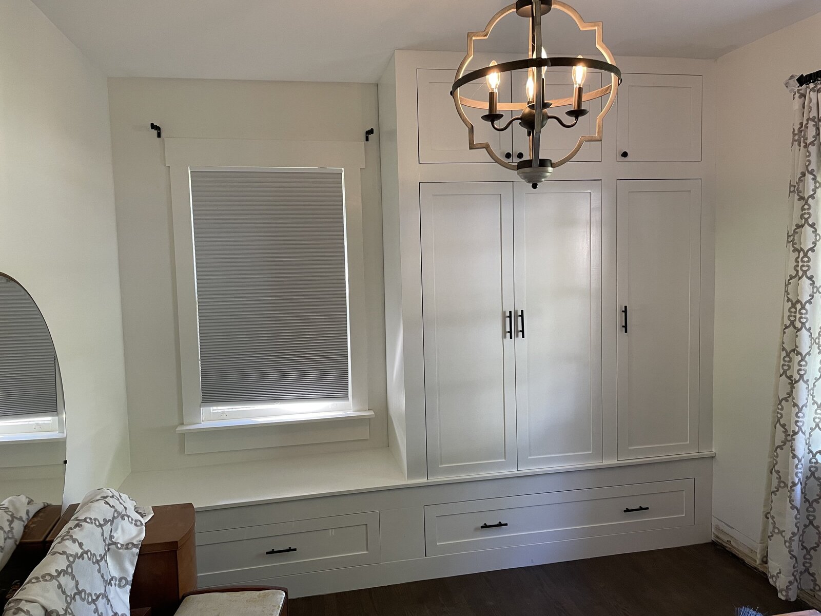 White Shaker Closet Built Ins powder springs georgia