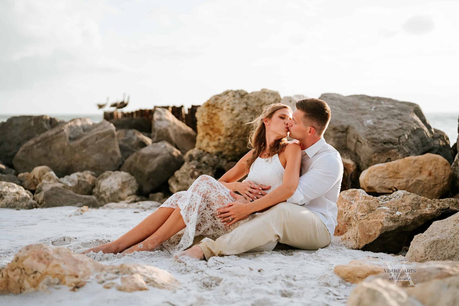 Lakeland Photographer - Clearwater Beach Engagement Session-41