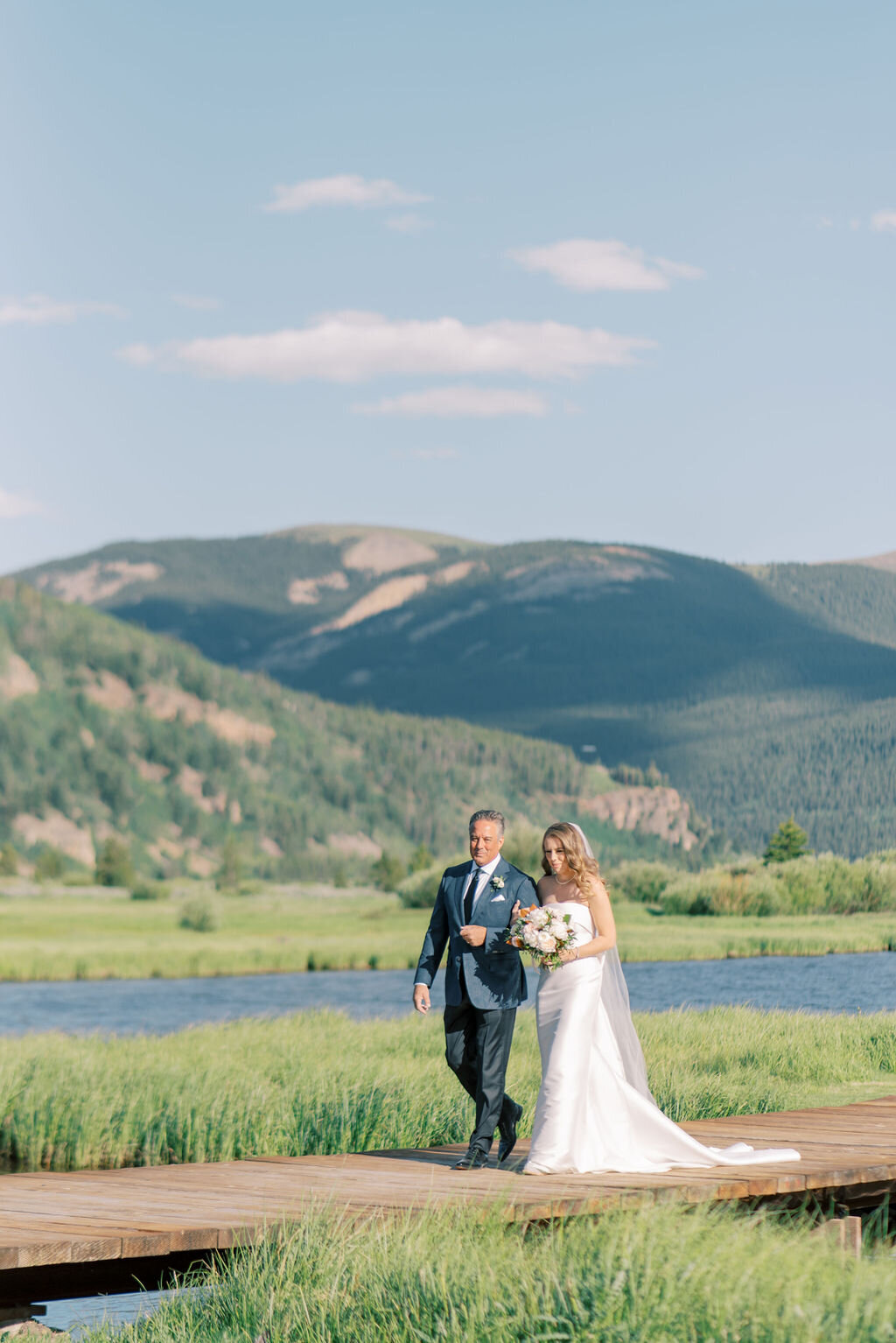 Camp Hale, Summer wedding, Vail, Colorado