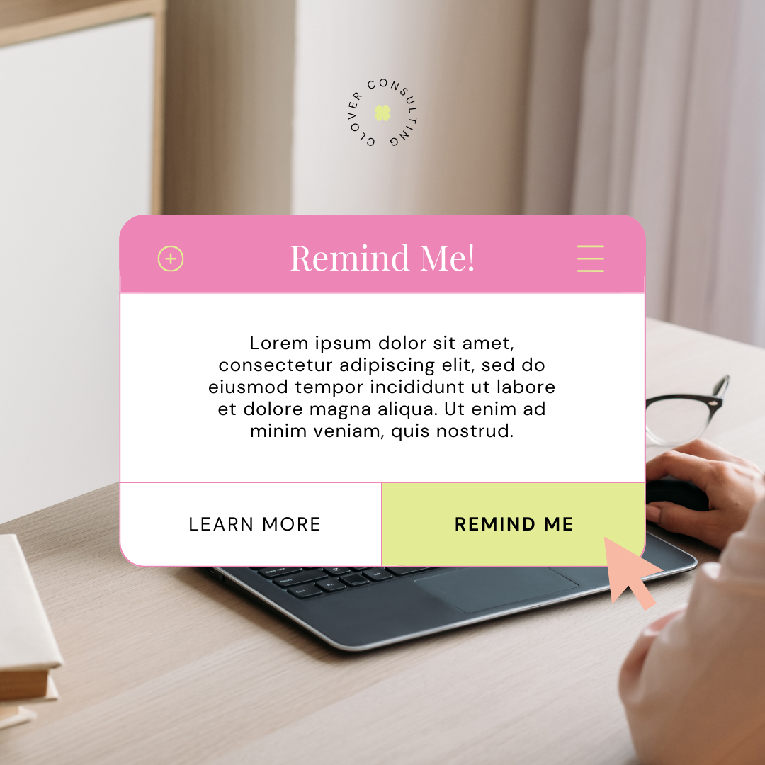 clover-canva-template-Weekly Affirmation Series