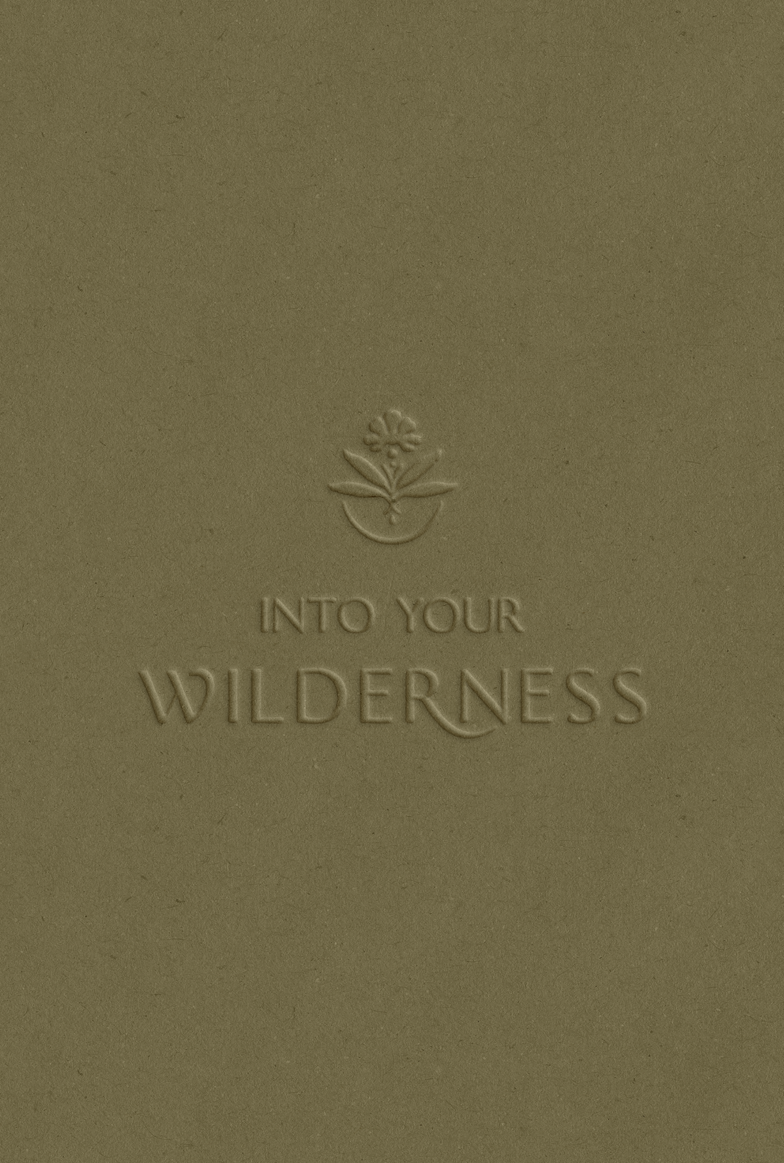 Logo design mock up into your wilderness
