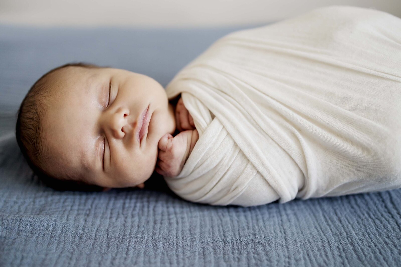 new baby swaddled up