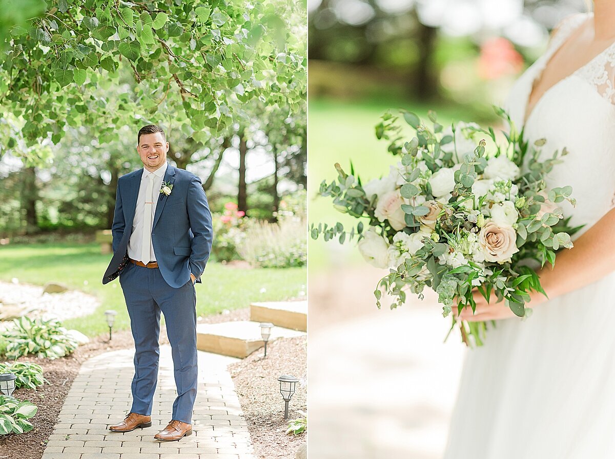 Mint Green & Navy Summer Wedding at Pear Tree Estate | Champaign, IL_0021